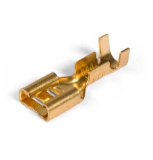 Разъем плоский неизолир. РП-М 2.5-(6.3) (100шт/упак) | 59139 | КВТ