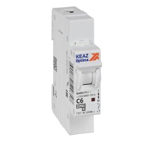 Выключатель автоматический модульный OptiDin BM63-1C6-4.5-УХЛ3 КЭАЗ 326792