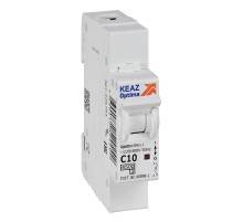 Выключатель автоматический модульный OptiDin BM63-1C10-4.5-УХЛ3 КЭАЗ 326793