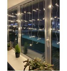 ЭРА Б0041907 ENOB-2B ЭРА Гирлянда LED Бахрома 2м*1м теплый свет, 24V, IP44