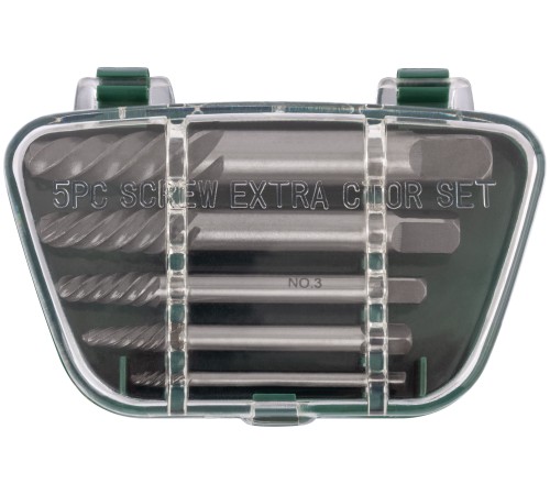 Экстрактор FIT IT для шурупов, набор 5 шт., усиленный 36436 Экстрактор FIT IT для шурупов, набор 5 шт., усиленный 36436