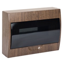 EKF pb40-n-12-dark Щит распределительный навесной ЩРН-П-12 темное дерево IP41 EKF PROxima