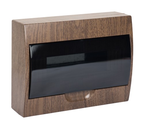 EKF pb40-n-12-dark Щит распределительный навесной ЩРН-П-12 темное дерево IP41 EKF PROxima