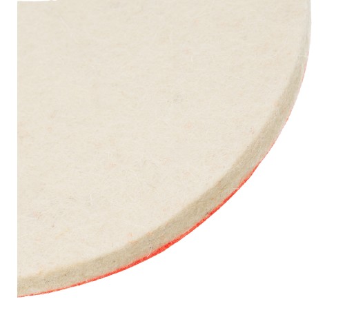 Диск MATRIX полировальный из натурального войлока, "под липучку" 125x7 мм// 75925