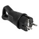 EKF RPS-017-16-230-44 Вилка угловая каучуковая с кольцом 230В 2P+PE 16A IP44 EKF PROxima