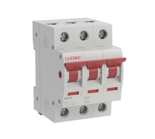 Выключатель нагрузки трёхполюсный 63A MSD-3P63