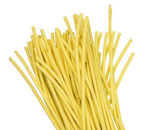 Трубка термоусаживаемая ТУТ нг 8/4 желтая в отрезках по 1м PROxima