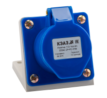 Розетка 113-16А-6h-220AC-2P+PE-IP44