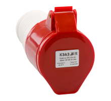 Розетка 225-32А-6h-380AC-3P+PE+N-IP44