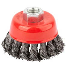 Кордщетка FIT 39466  чашка 65мм витая гайка м14