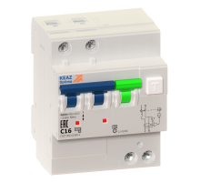 Выключатель автоматический дифференциального тока 2п C 25А 30мА тип A 6кА OptiDin VD63 УХЛ4 КЭАЗ 103455