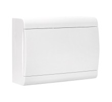 Щит ЩРН-П-12 IP41 бел. дверца (пром. упак.) Basic EKF pb-n-12w-bas