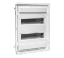 Основание силового щита Nova с DIN-рейками 24мод. IP40 PROxima EKF nv-pbase-24