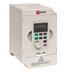 EKF VT100-0R4-1B Преобразователь частоты 0,4/0,75кВт 1х230В VECTOR-100 EKF PROxima
