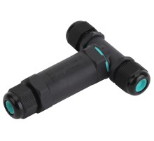 Коннектор кабельный T-образный IP68 3-Pin (4/48/2016) NO-224-20