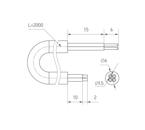 Блок питания ARV-DR60-24 (24V, 2.5A, 60W) (ARL, IP20 DIN-рейка)