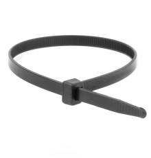 Хомут P6.6 стандартный, черный 7,6x300 DKC 25326SR