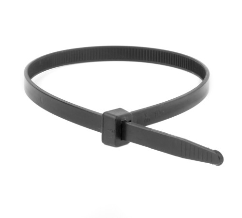 Хомут P6.6 стандартный, черный 7,6x300 DKC 25326SR