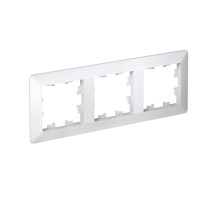 ATLASDESIGN AIR 3-постовая РАМКА, БЕЛЫЙ/дымчатый белый