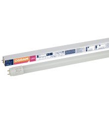 Лампа светодиодная SubstiTUBE Basic T8 18W/840 (замена 36Вт) 18Вт трубчатая стекл. 4000К нейтр. бел. G13 1600лм 220-240В 1200мм двухсторон. прям. вкл. OSRAM 4058075377547