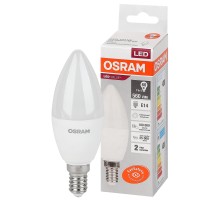 Лампа светодиодная LED 7 Вт E14 4000К 560Лм свеча 220 В (замена 60Вт) OSRAM