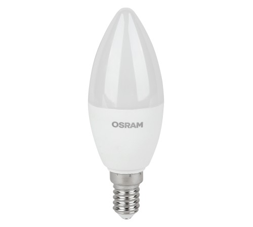 Лампа светодиодная LED 7 Вт E14 4000К 560Лм свеча 220 В (замена 60Вт) OSRAM