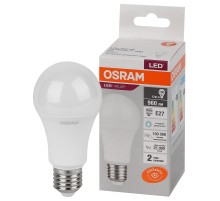 Лампа светодиодная LED 12 Вт E27 6500К 960Лм груша 220 В (замена 100Вт) OSRAM