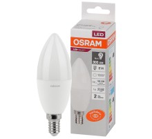 Лампа светодиодная LED 10 Вт E14 4000К 800Лм свеча 220 В (замена 75Вт) OSRAM