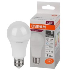 Лампа светодиодная LED 15 Вт E27 6500К 1200Лм груша 220 В (замена 125Вт) OSRAM