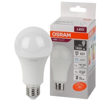 Лампа светодиодная LED 20 Вт E27 6500К 1600Лм груша 220 В (замена 150Вт) OSRAM