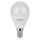 Лампа светодиодная LED 7 Вт E14 4000К 560Лм шарик 220 В (замена 60Вт) OSRAM