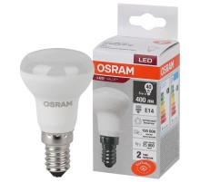 Лампа светодиодная LED 5 Вт E14 4000К 400Лм гриб 220 В (замена 40Вт) OSRAM