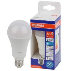 Лампа светодиодная LED 20Вт Е27 6500К 2452Лм груша 220В (замена 250Вт) OSRAM