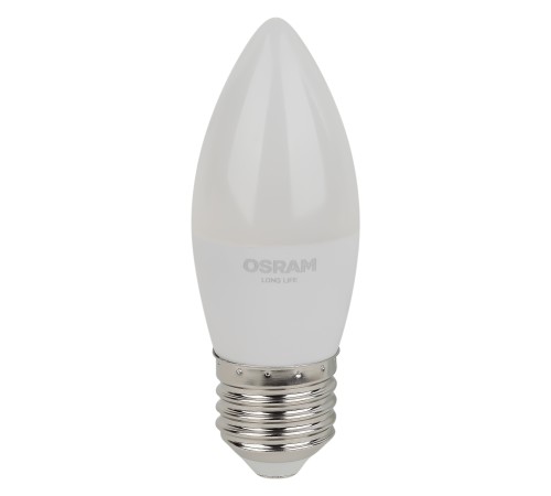 Лампа светодиодная LED 7Вт Е27 2700К 600Лм свеча 220В (замена 60Вт) OSRAM