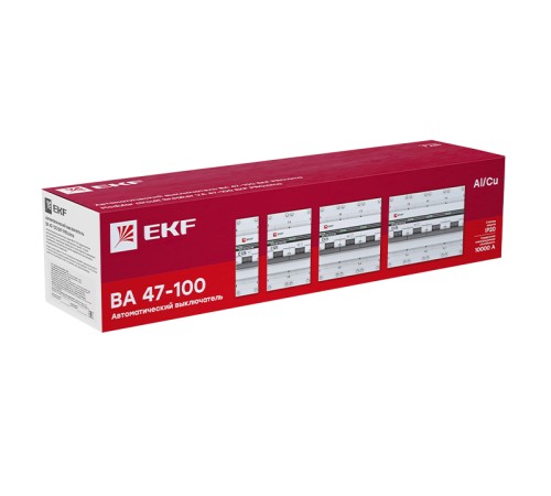 EKF mcb47100-3-16C-pro Автоматический выключатель 3P 16А (C) 10kA ВА 47-100 EKF PROxima EKF mcb47100-3-16C-pro Автоматический выключатель 3P 16А (C) 10kA ВА 47-100 EKF PROxima