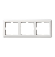 Systeme electric KD-3-18 W59 3-постовая РАМКА, БЕЛЫЙ