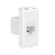 Компьютерная розетка RJ-45 без шторки модульная, кат.5е, "Avanti", "Белое облако", 1 модуль DKC 4400661