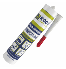 Герметик силиконовый универсальный Roof Complect беcцветный (260мл)