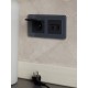 IEK BR-R16-16-K53 BRITE Роз. с з/к/ш с кр. 16А IP20 РСбш10-3-БрГ граф.