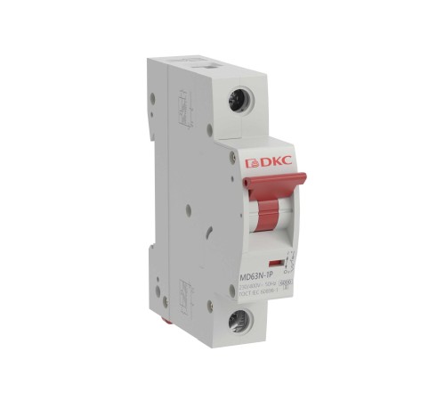 Выключатель автоматический однополюсный 16А B MD63N-1PB16 6кА