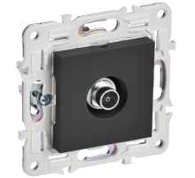 SKANDY Розетка TV оконечная SK-A12G графит IEK