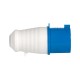 EKF ps-013-16-220 Вилка переносная 013 2Р+РЕ 16А 220В IP44 EKF PROxima