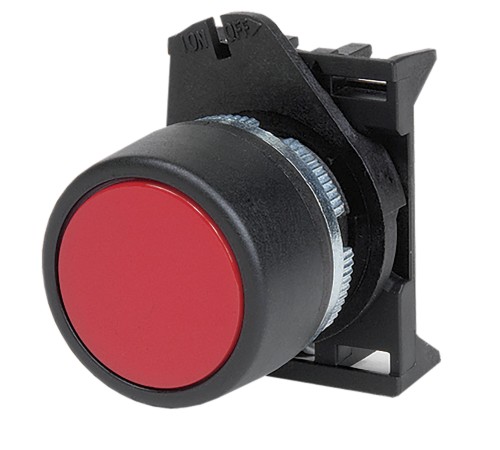 Dkc ABHTR1 Кнопка плоская без фиксации,  красная