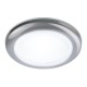 WR1 CH Светильник влагозащищенный MR16,12V/220V, 50W хром (100/2400) ЭРА C0043845