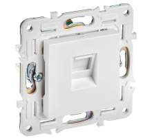 SKANDY Розетка компьютерная RJ45 кат.5E SK-K01W арктический белый IEK