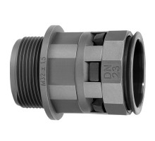 Dkc PAM23M32N Муфта труба-коробка DN 23 мм, М 32 х 1,5, полиамид, цвет черный