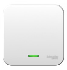 Systeme electric BLNVA101111 BLANCA О/У 1-клавишный ВЫКЛЮЧАТЕЛЬ ( c х .1) с подсв.ИЗОЛ.ПЛ.,10А,250B,БЕЛЫЙ