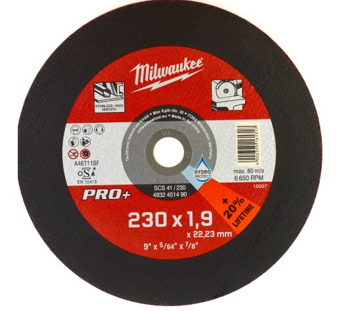 Диск отрезной SCS 41/230х1.9 PRO+ 1шт