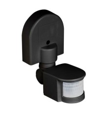 ИК датчик движения наст. 1200Вт 180гр. до 12м IP44 MS-16Cb черный EKF PROxima