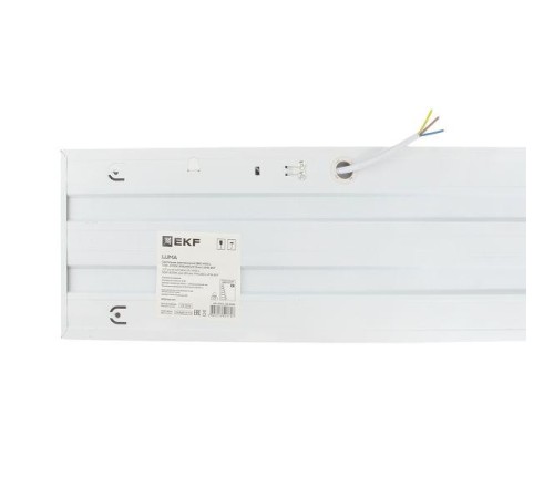 Светильник светодиодный ДВО 4112-L 36Вт 4000К 1195х180х19 опал EKF LPL-4112-L-36-4000